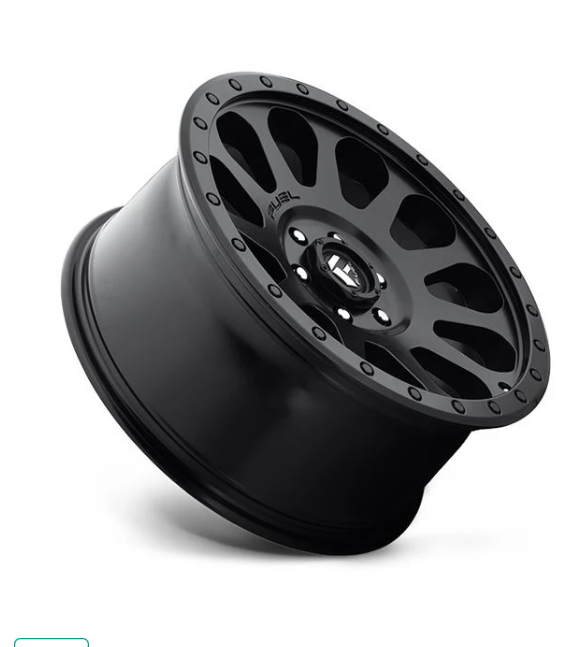 Fuel Vector Wheel D579 Matte Black